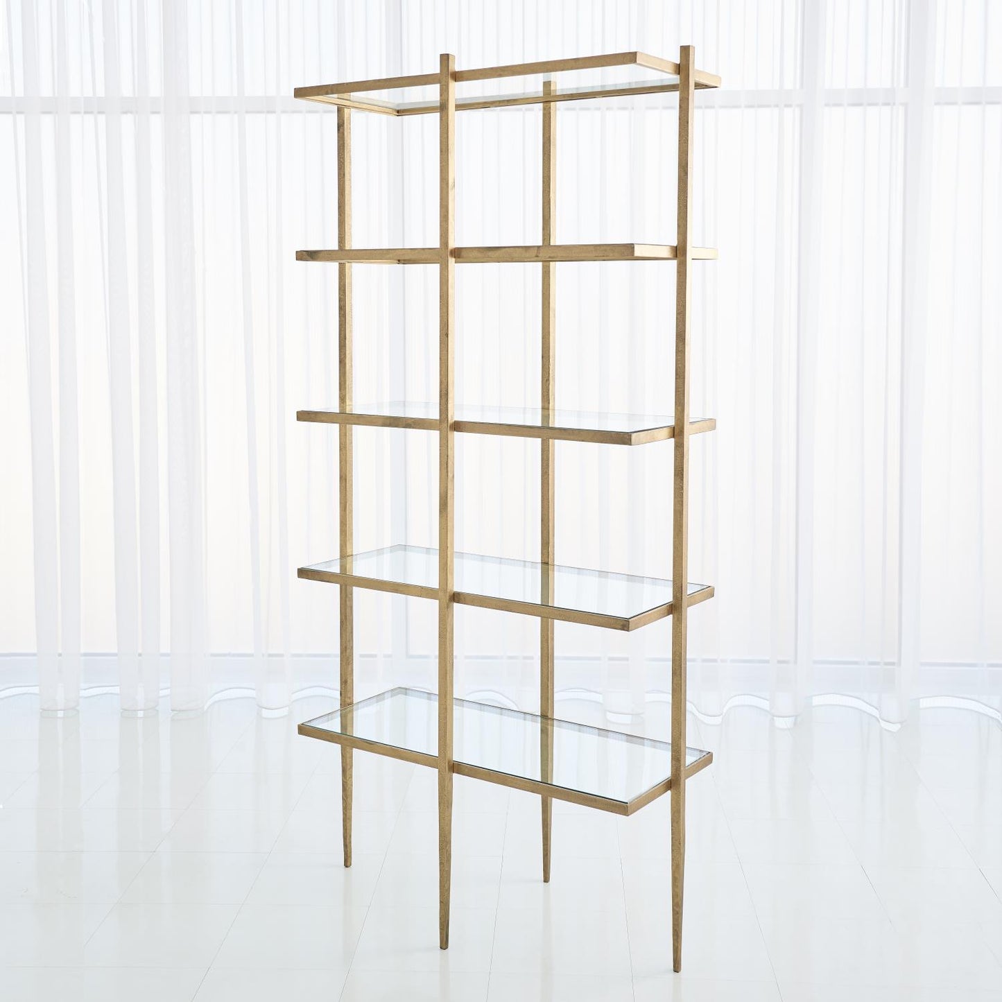 Laforge Etagere-Antique Gold