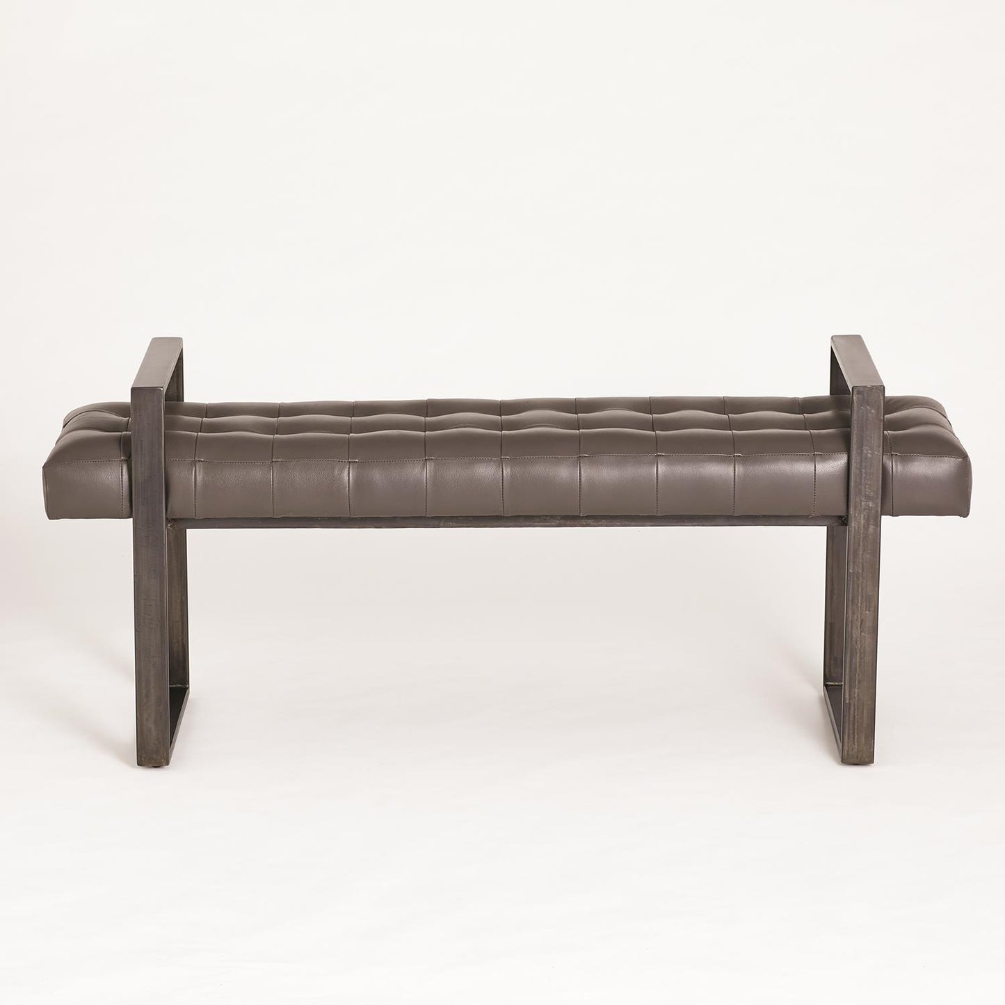 Dakota Bench-Graphite Leather