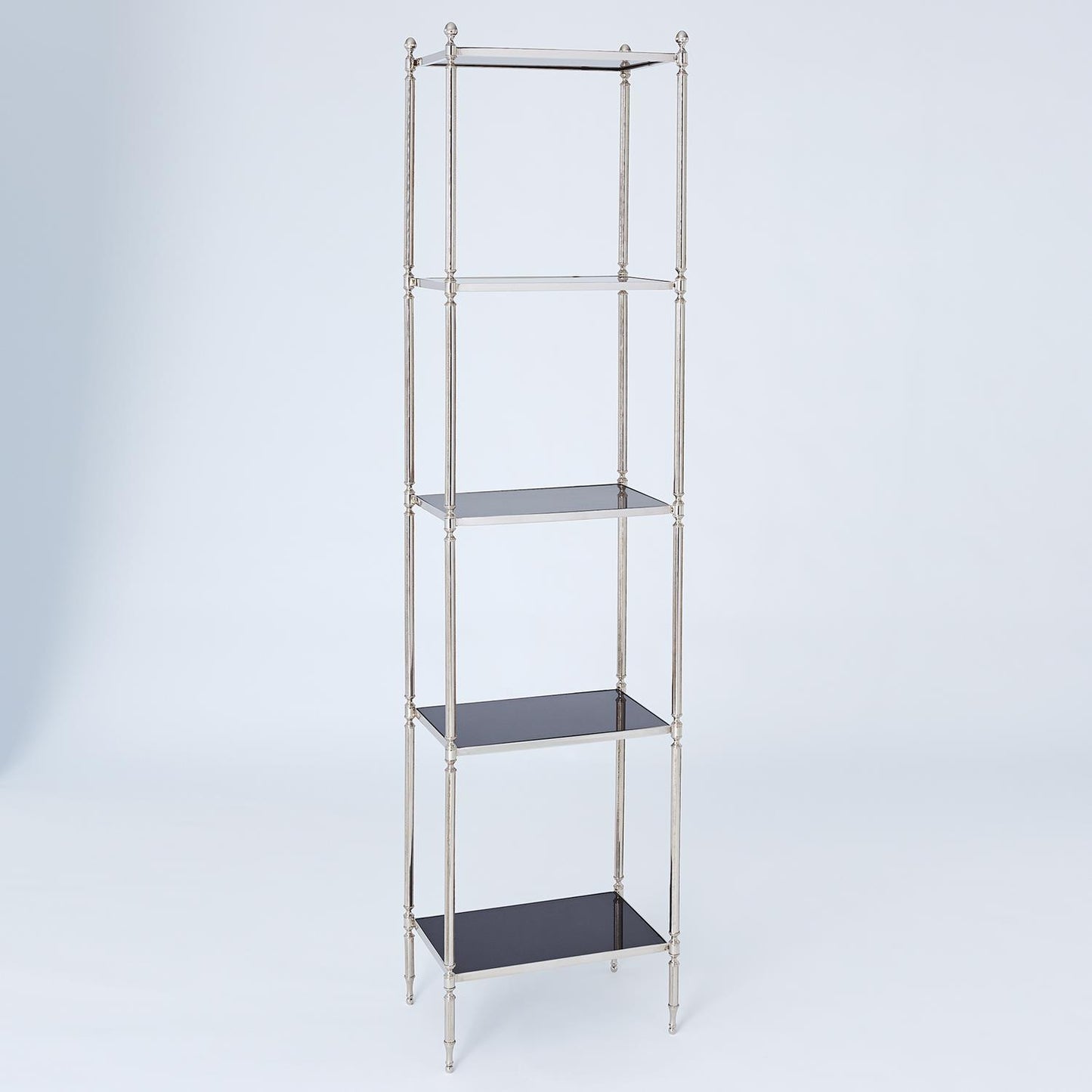 Acorn Etagere - Nickel Finish