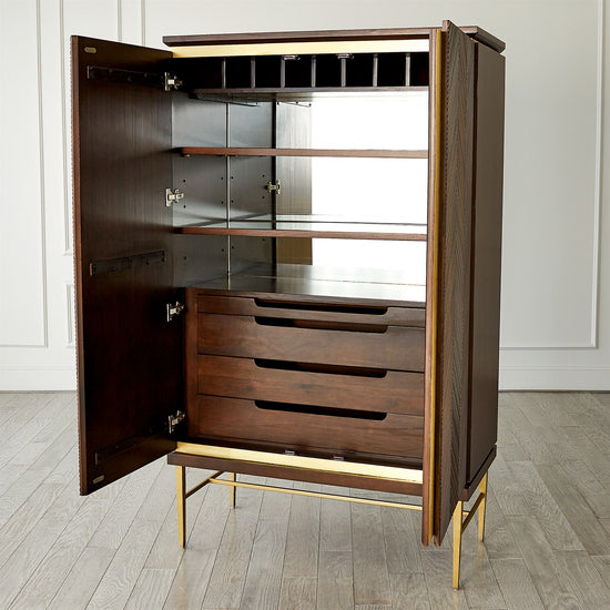 Latilla Tall Bar Cabinet