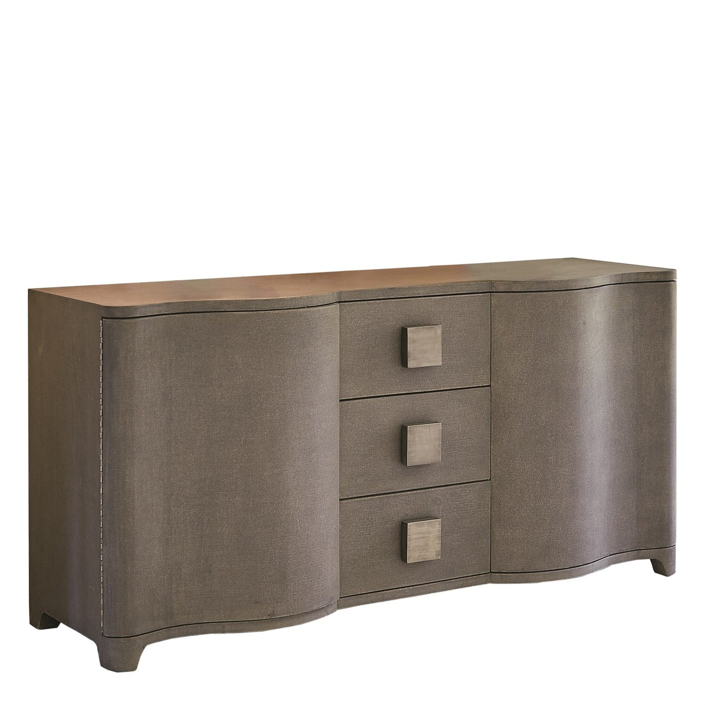 Toile Linen Credenza-Grey