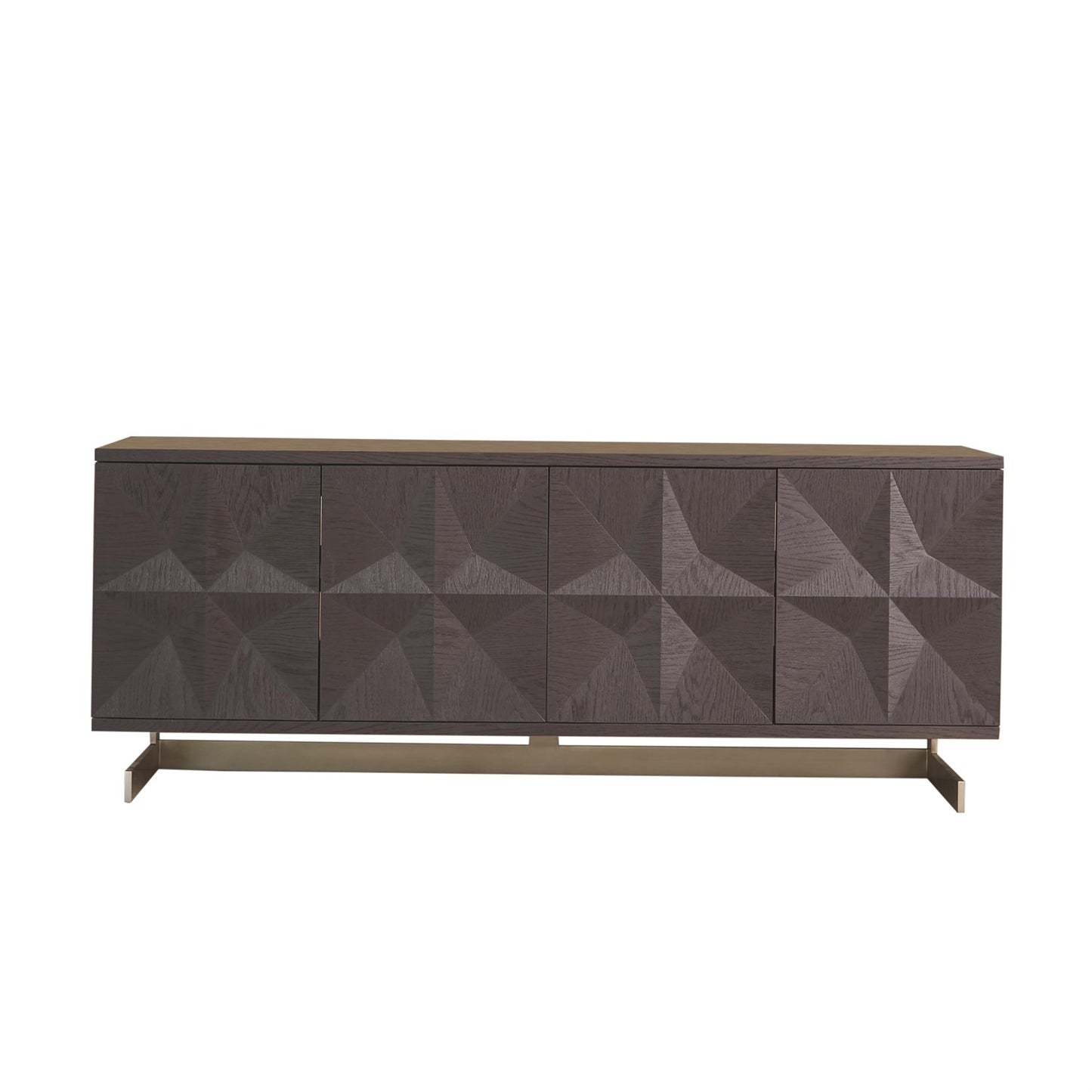 Cantilevered Star Media Cabinet