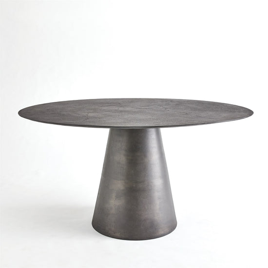 Apex Dining Table - Blackened Finish