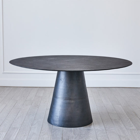 Apex Dining Table - Blackened Finish