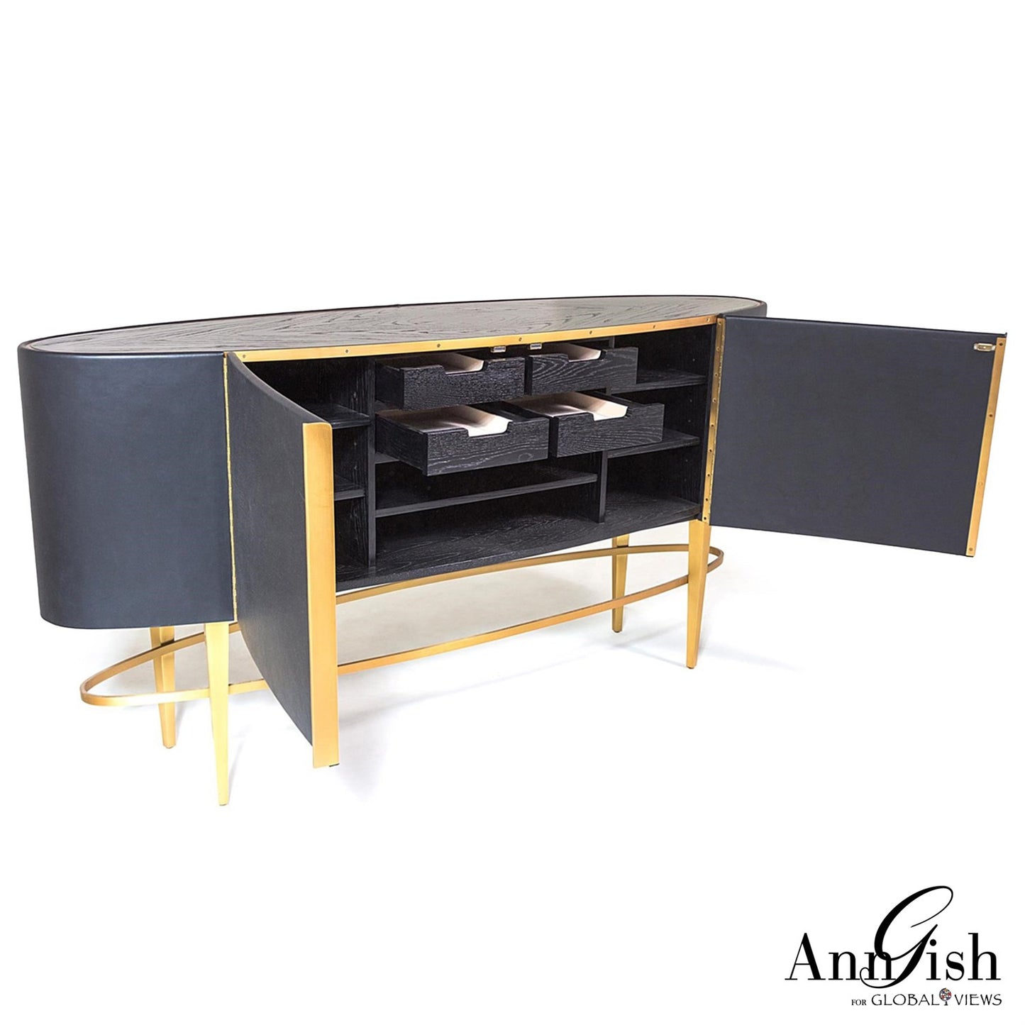 Ellipse Sideboard-Ebony