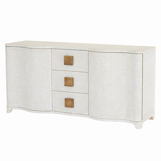 Toile Linen Credenza Media Cabinet