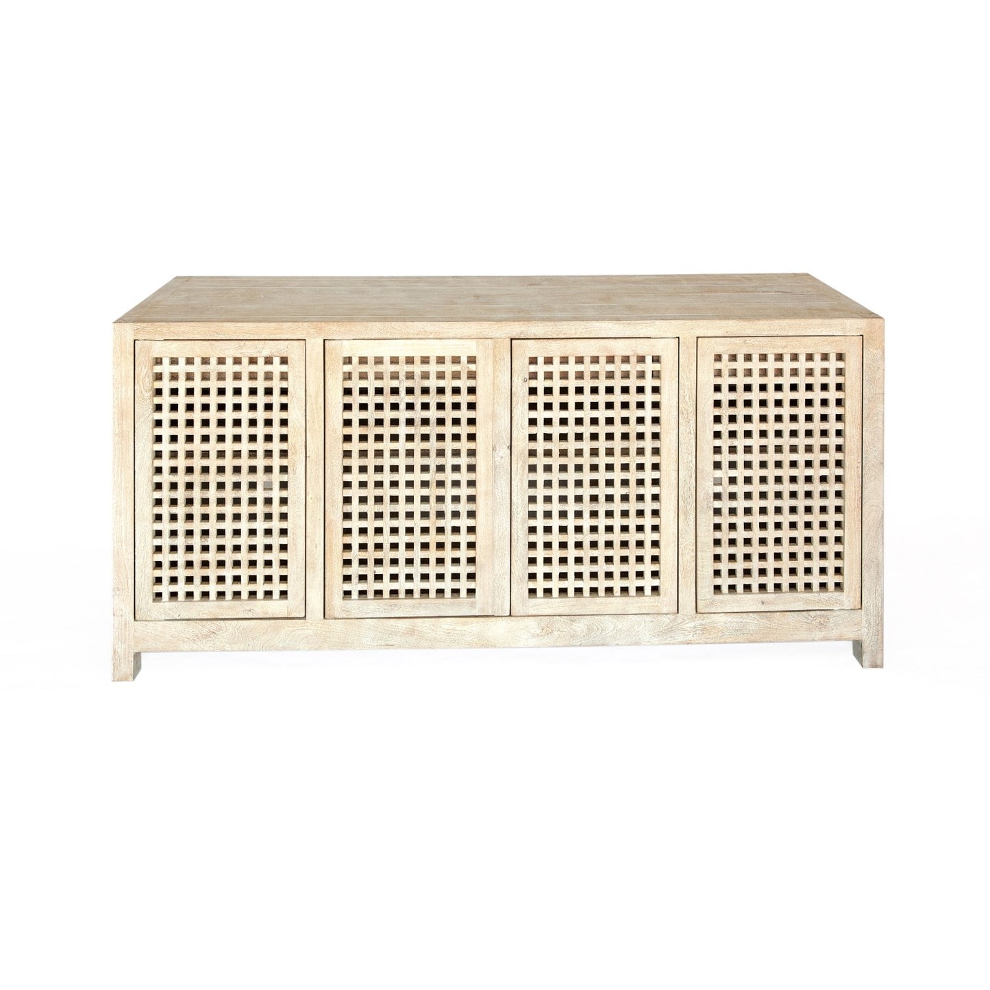 Driftwood Lattice Credenza