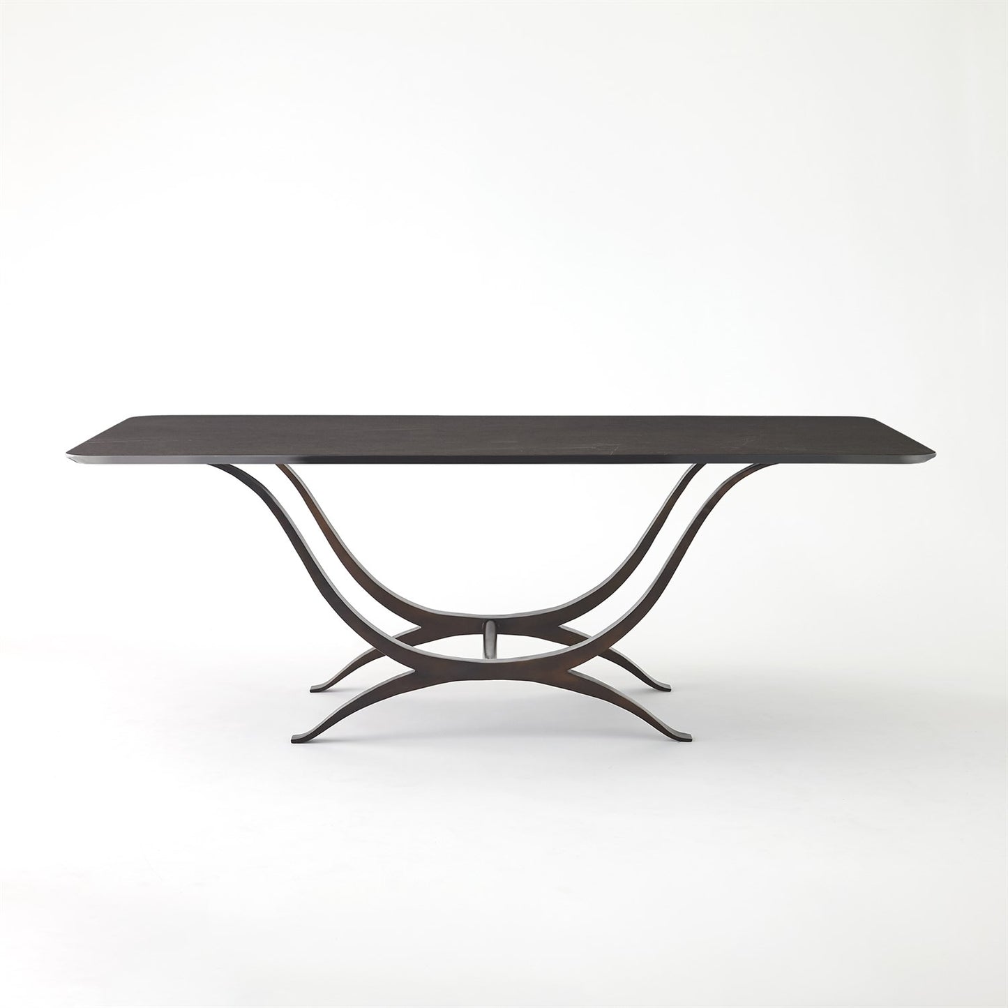 Global - Chorda Dining Table-Bronze-Rectangle