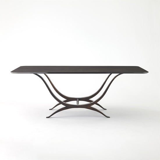 Global - Chorda Dining Table-Bronze-Rectangle