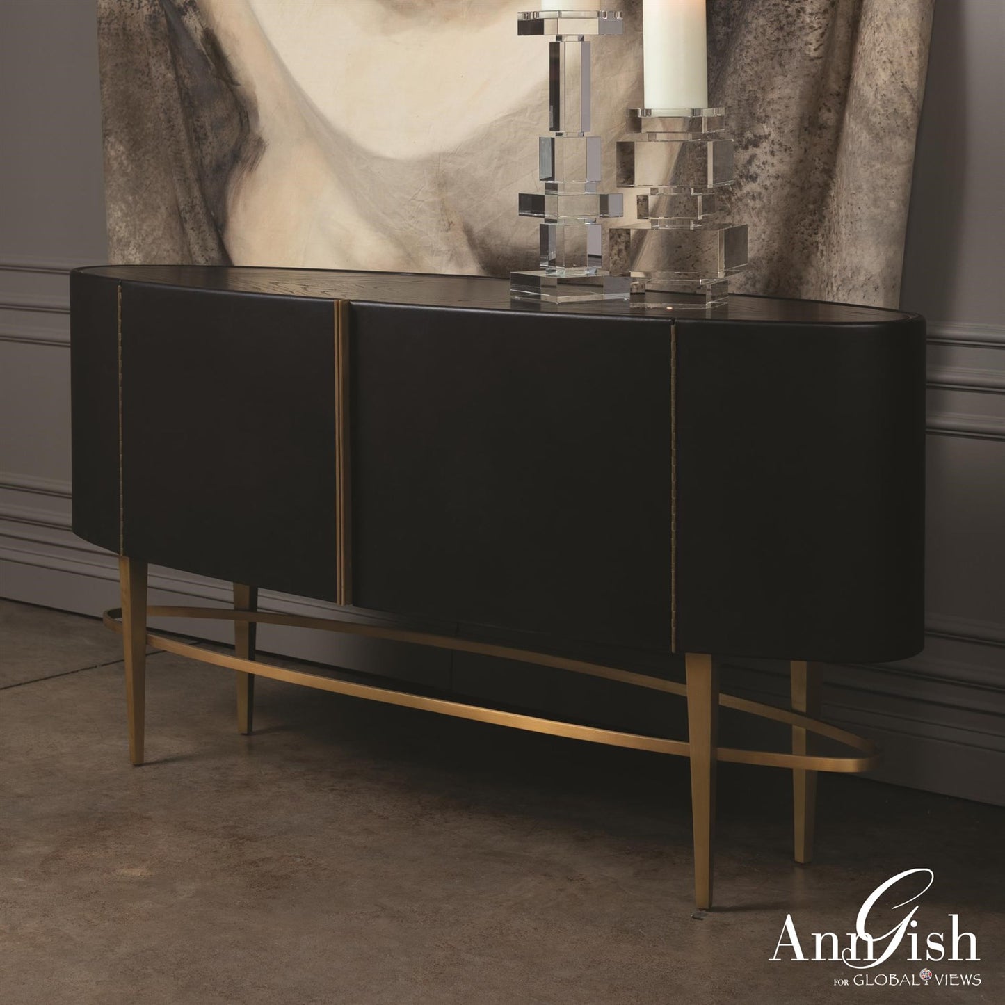 Ellipse Sideboard-Ebony