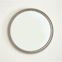 Ball Bearing Mirror- Silver Leaf -Large