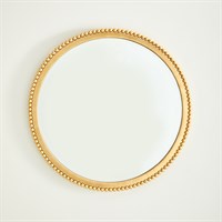 Ball Bearing Mirror -Gold Leaf - Large