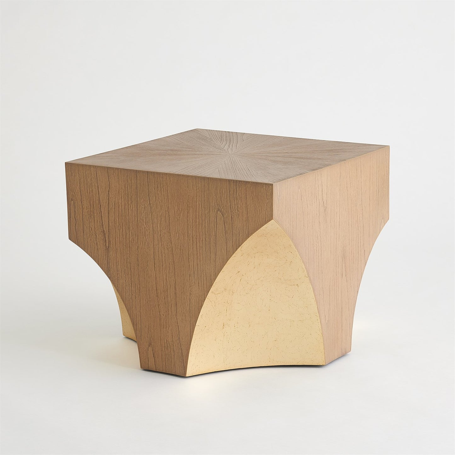 Arches Bunching Table-Nutmeg/Champagne