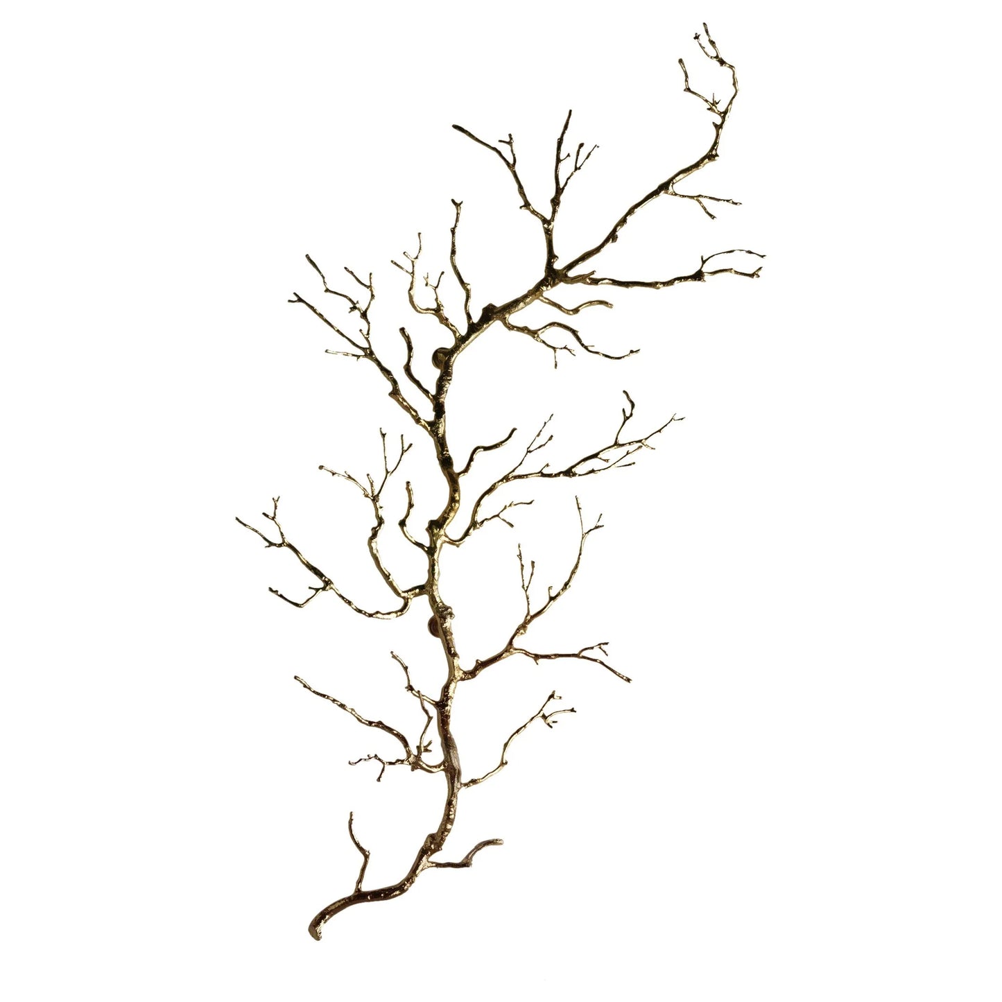 Twig Wall Art - Brass