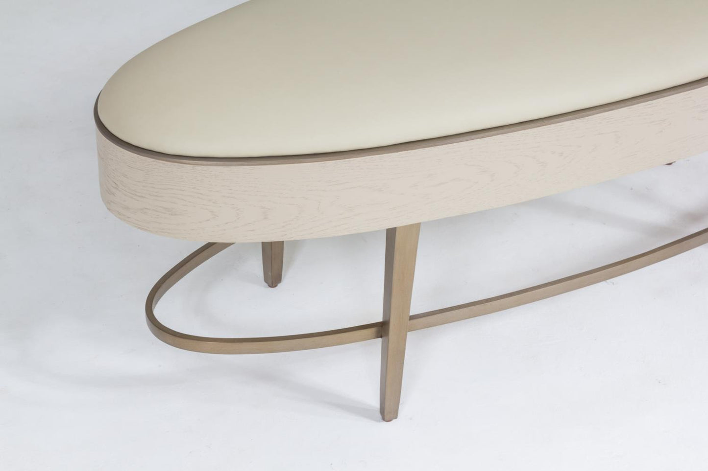 Ellipse Bench-Ivory