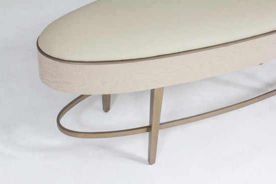 Ellipse Bench-Ivory