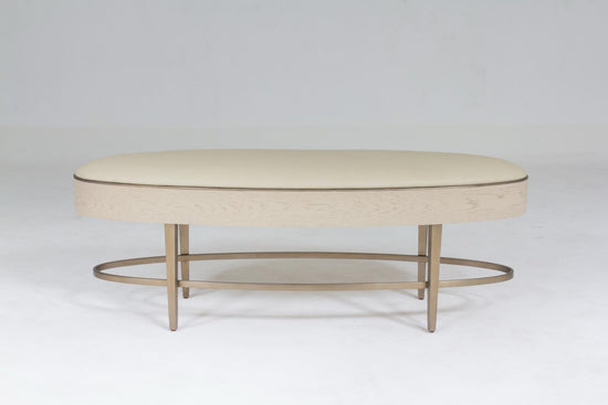 Ellipse Bench-Ivory