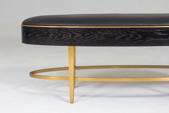 Ellipse Bench - Ebony