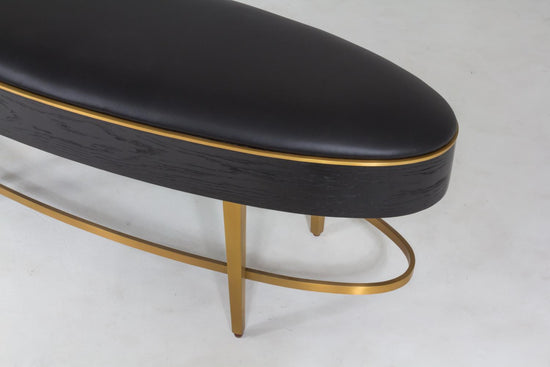 Ellipse Bench - Ebony