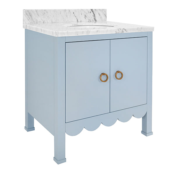 Kealey Bath Vanity - Light Blue