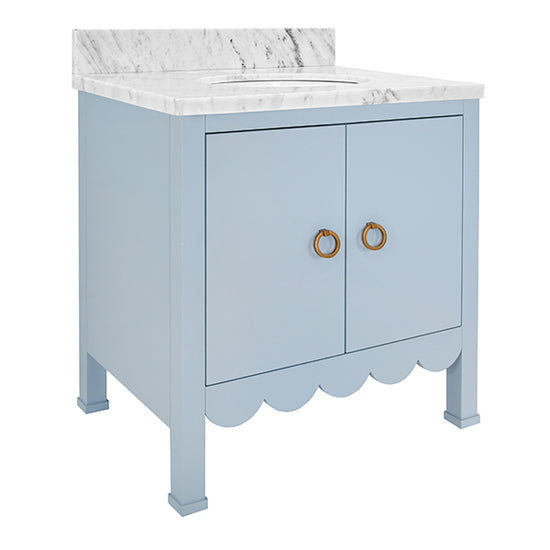 Kealey Bath Vanity - Light Blue