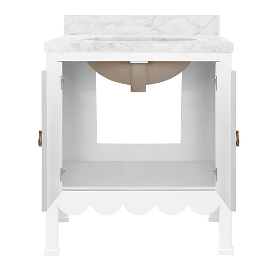 Kealey Bath Vanity - White