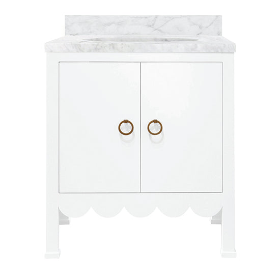 Kealey Bath Vanity - White