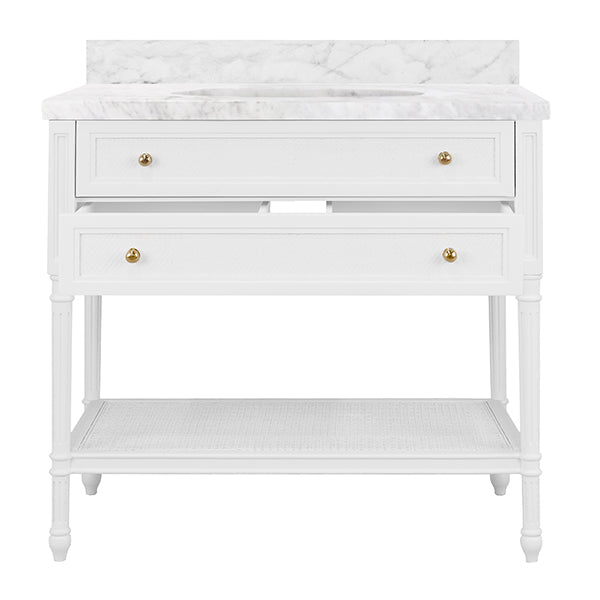 Martha Bath Vanity - White