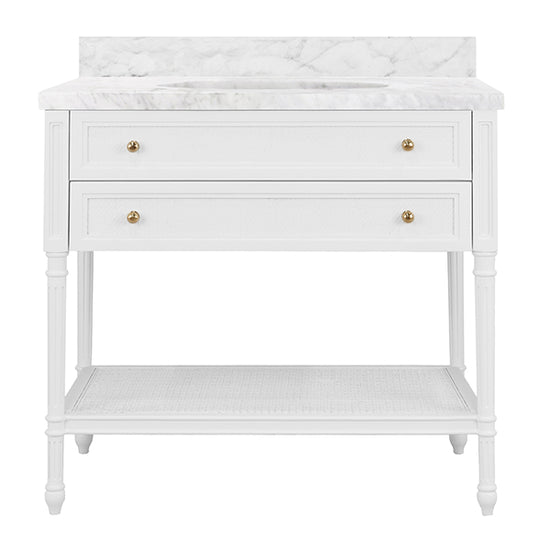 Martha Bath Vanity - White