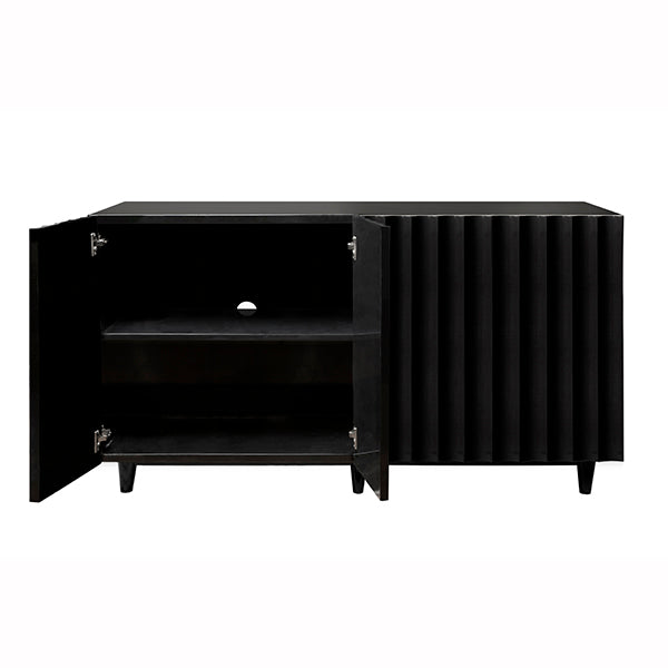 Odette Black Buffet Cabinet