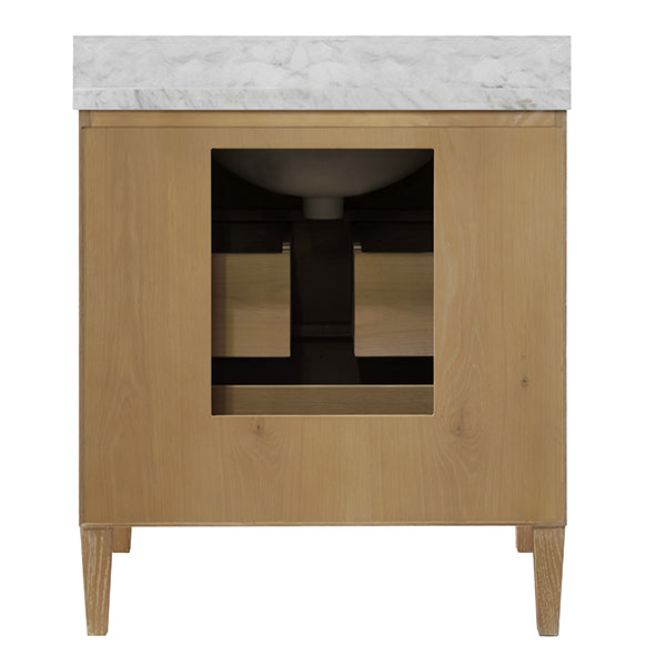 Odin Bath Vanity Small - Cerused Oak