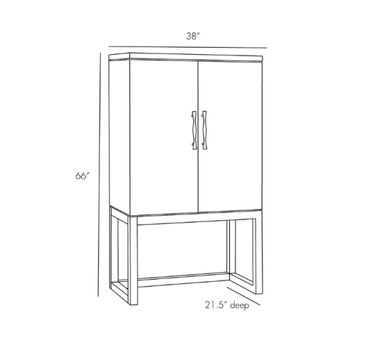 McMahen Cocktail Cabinet