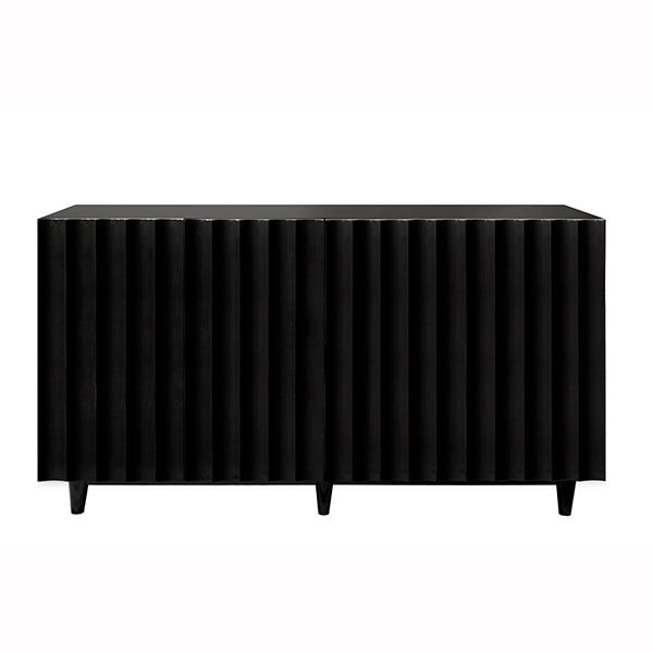 Odette Black Buffet Cabinet