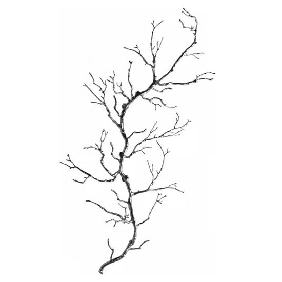 Twig Wall Art - Silver